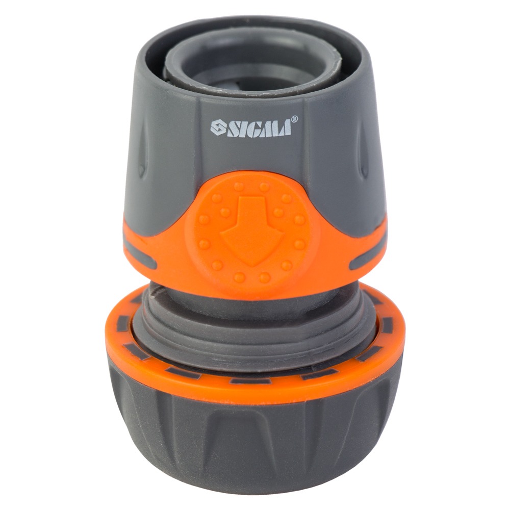 Конектор Flora 1/2" швидкознімний для шланга 3/4" (ABS + TPR)