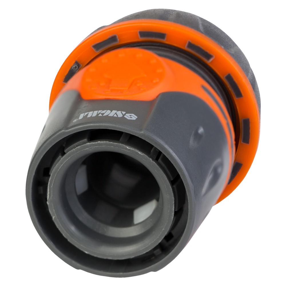 Коннектор Flora 1/2" быстросъемный для шланга 3/4" (ABS + TPR)