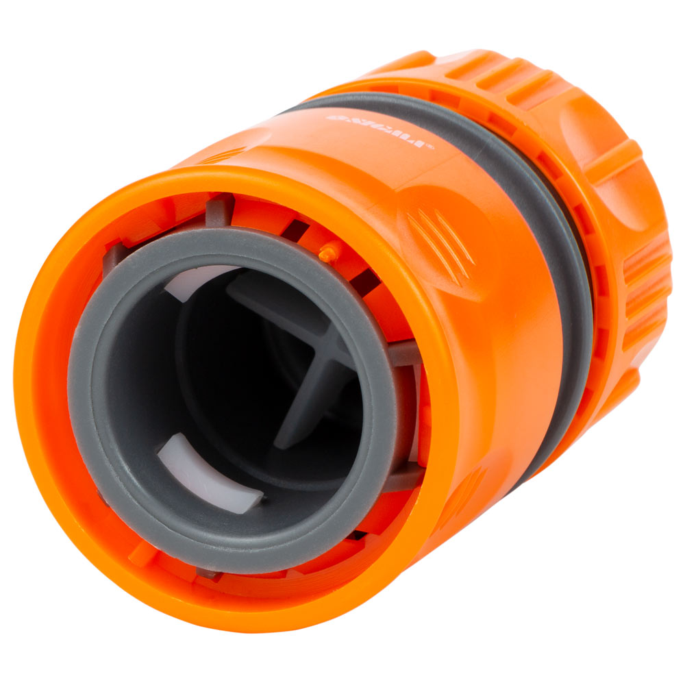 Коннектор Flora 3/4" быстросъемный для шланга 1" аквастоп (ABS)