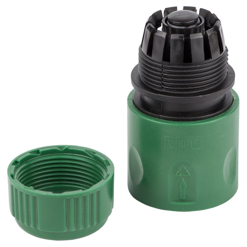 Коннектор Grad 1/2" быстросъемный для шланга 1/2" аквастоп (ABS)