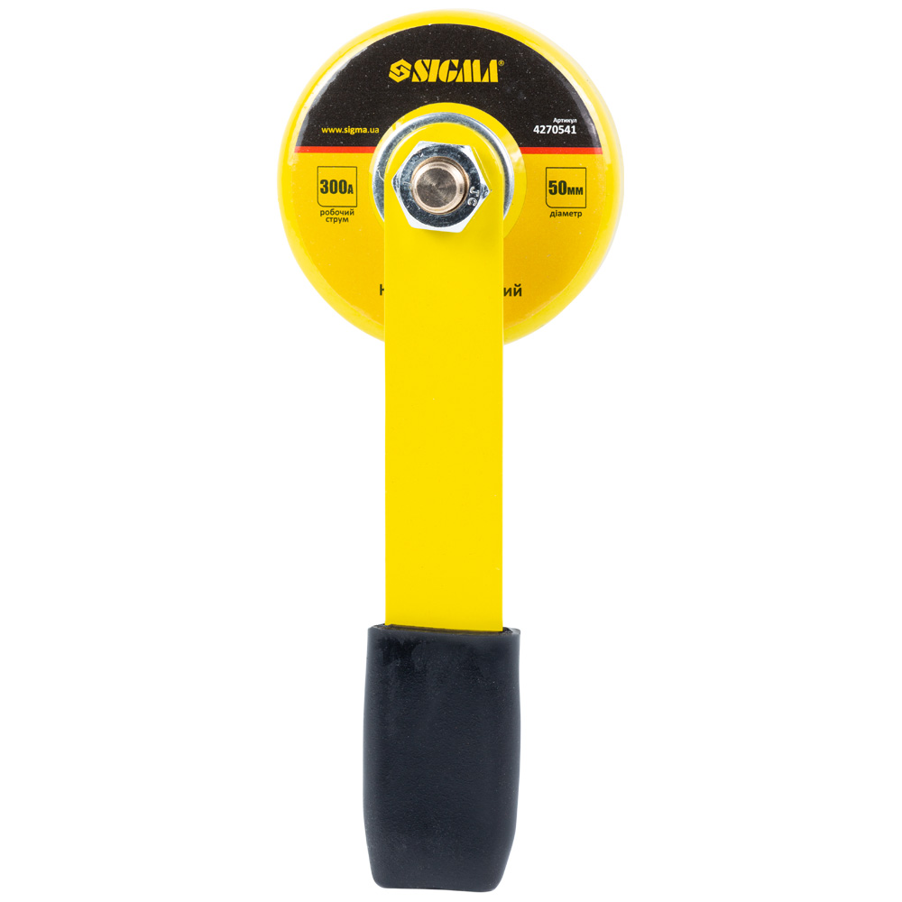 Контакт магнітний Sigma з рукояткою Ø50 мм 300А