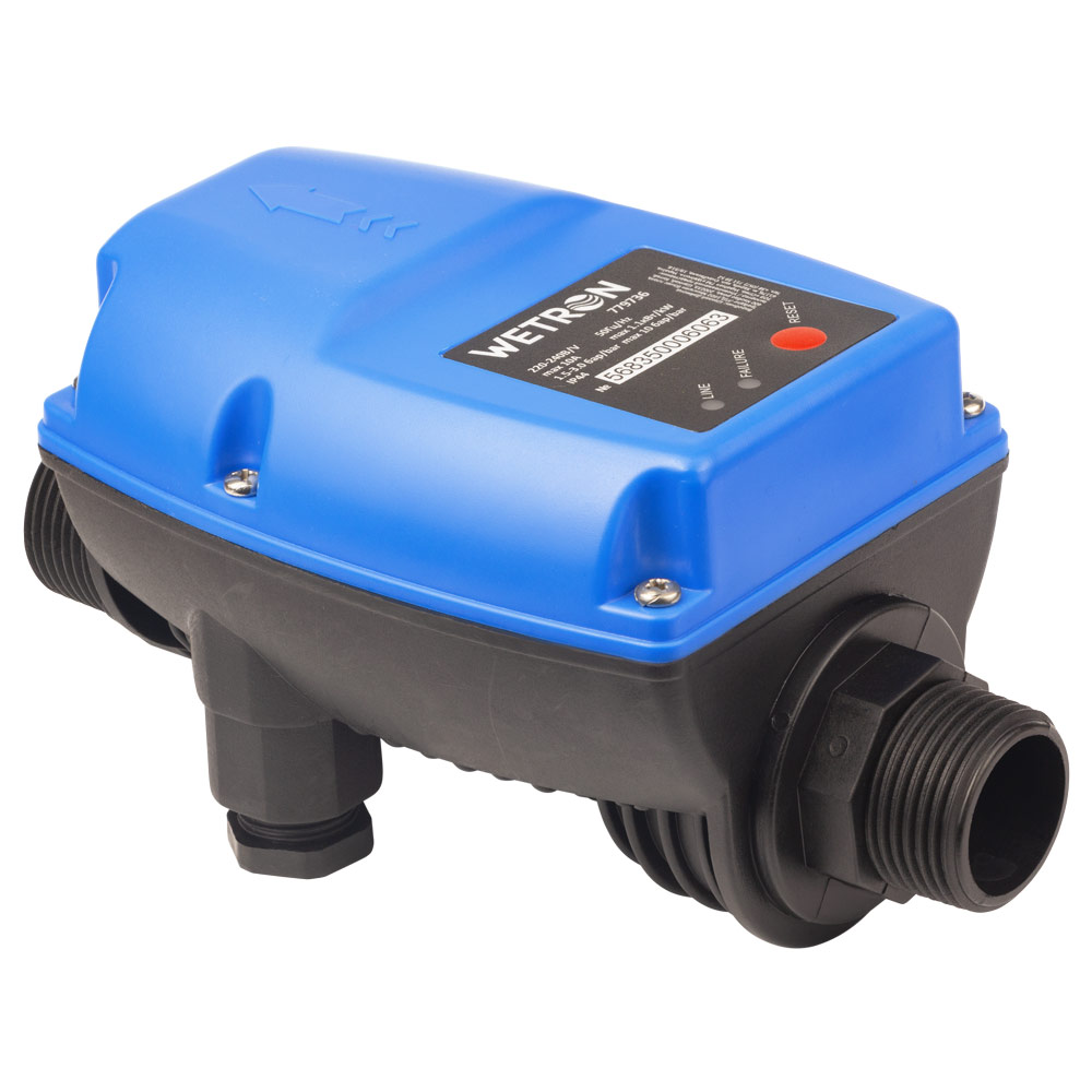 Контролер тиску електронний Wetron 1.1кВт Ø1" рег давл вкл 1.0-3.0 бар