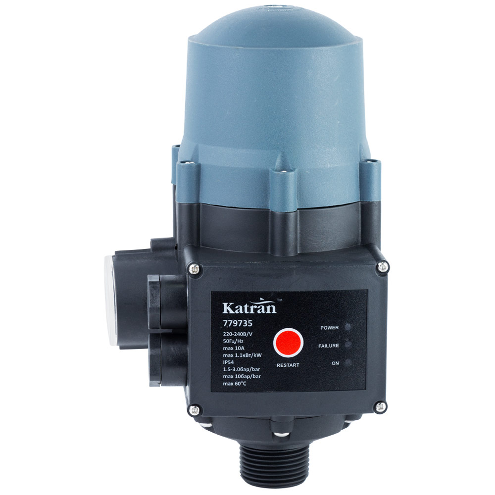 Контролер тиску електронний Wetron 1.1кВт Ø1" рег давл вкл 1.5-3.0 бар DSK-2.1