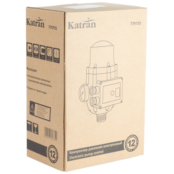 Контролер тиску електронний Wetron 1.1кВт Ø1" рег давл вкл 1.5-3.0 бар DSK-2.1