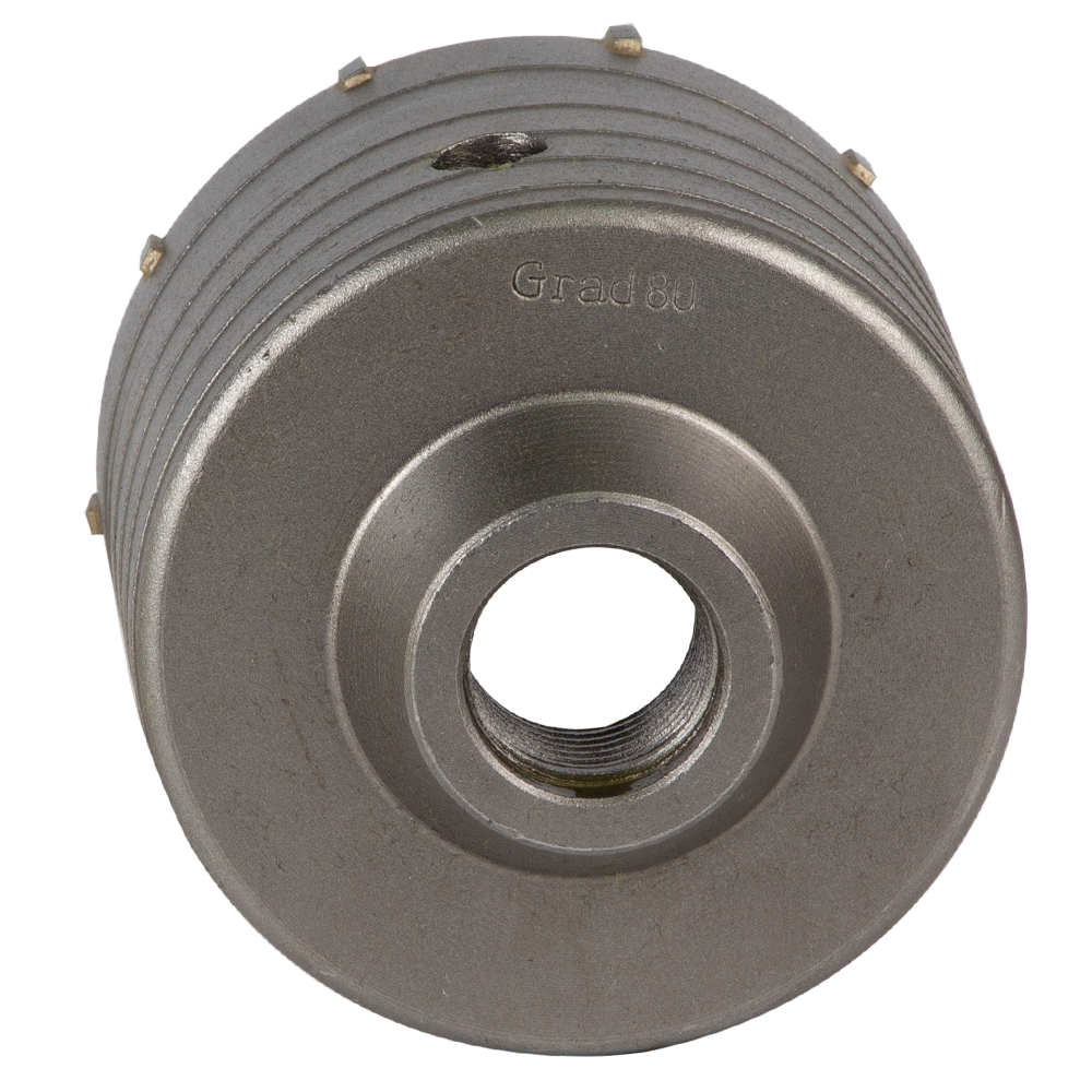 Коронка Grad по бетону Ø80 x 70 мм 10 зубьев (тубус)