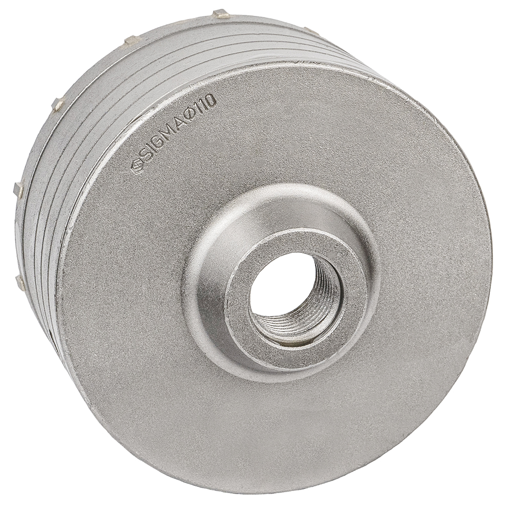 Коронка Sigma по бетону Ø110 х 70 мм 12 зубців (тубус)