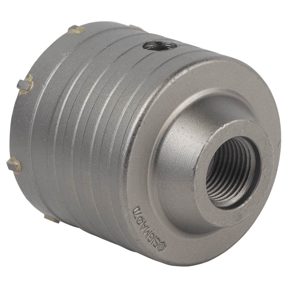 Коронка Sigma по бетону Ø70 х 70 мм 8 зубців (тубус)