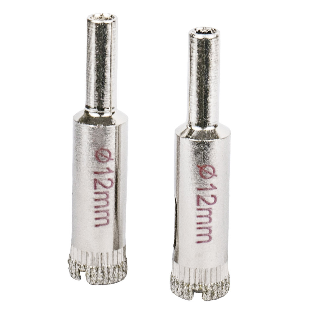 Коронки Sigma алмазні по кераміці і склу Ø12 мм (КРАТНО 2 шт)