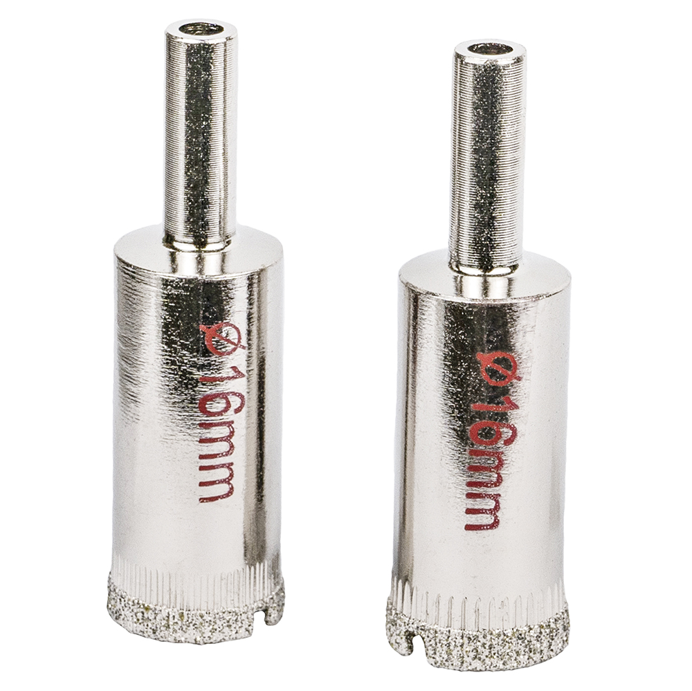 Коронки Sigma алмазні по кераміці і склу Ø16 мм (КРАТНО 2 шт)