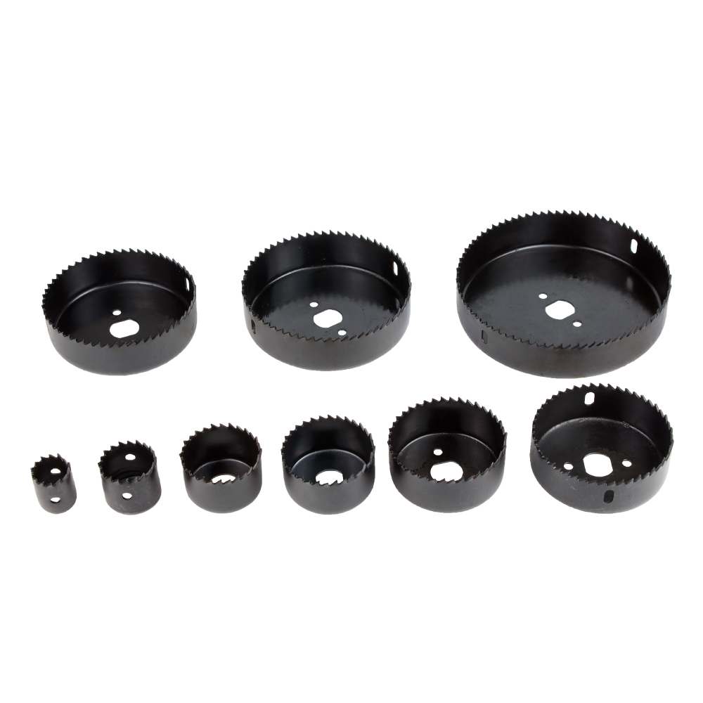 Коронки Sigma по дереву наборные Ø19, 22, 29, 32, 38, 44, 51, 64, 76, 89, 102, 127 мм