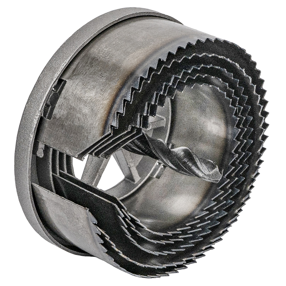 Коронки Sigma по дереву набірні 3" Ø60-95 мм висота 30 мм