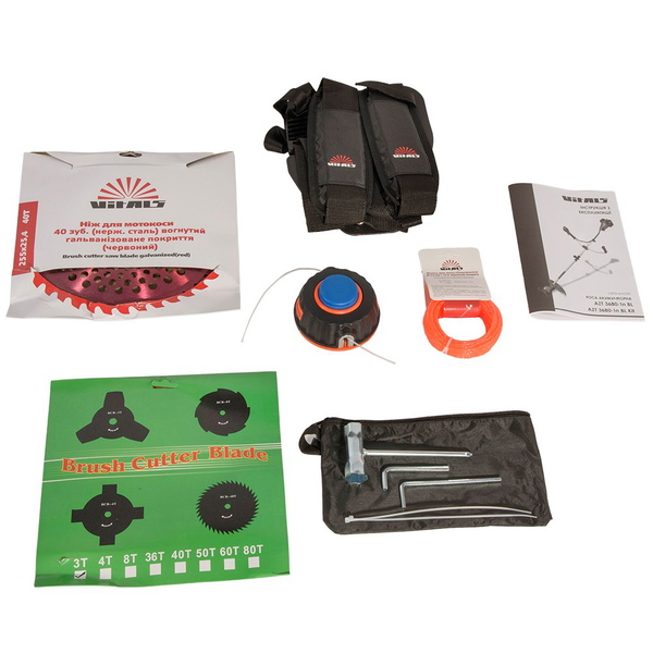 Коса аккумуляторная Vitals Master AZT 3680-1n BL