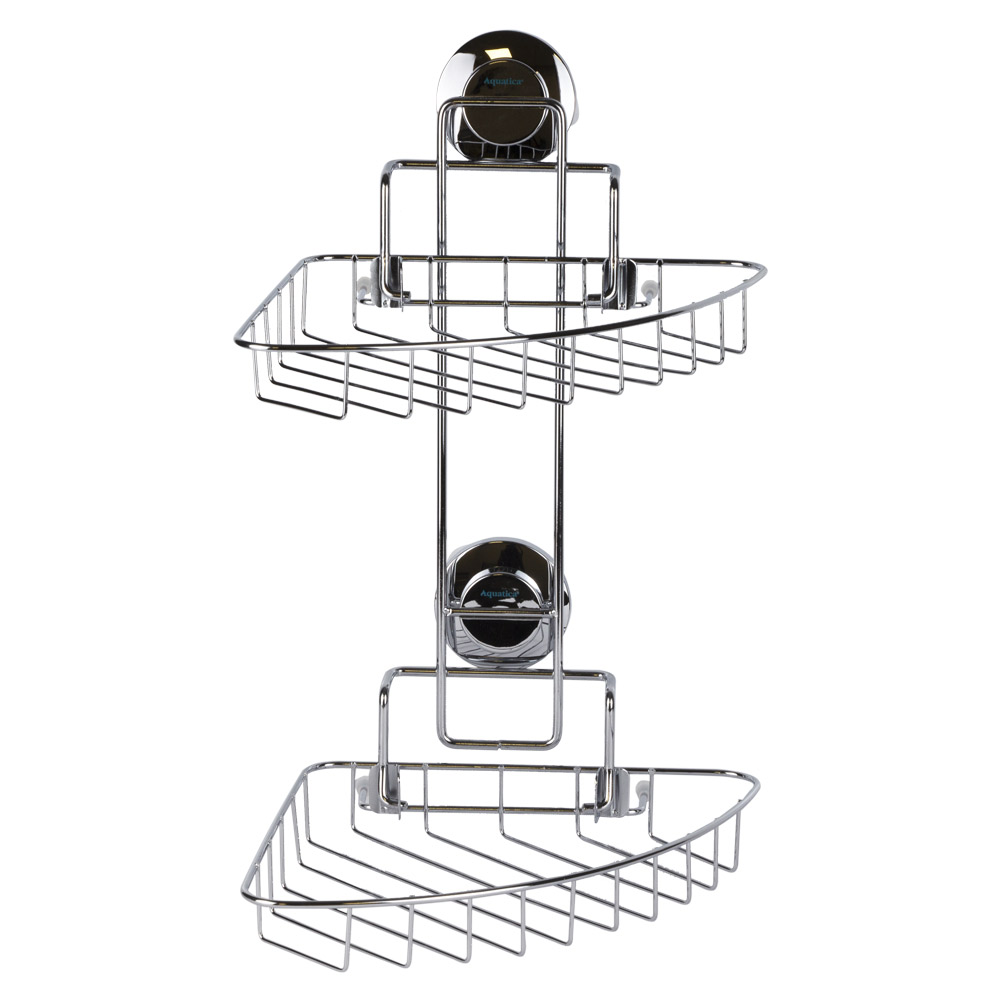 Кошик Aquatica s38 на вакуумних присосках подвійний 212×252×373 мм