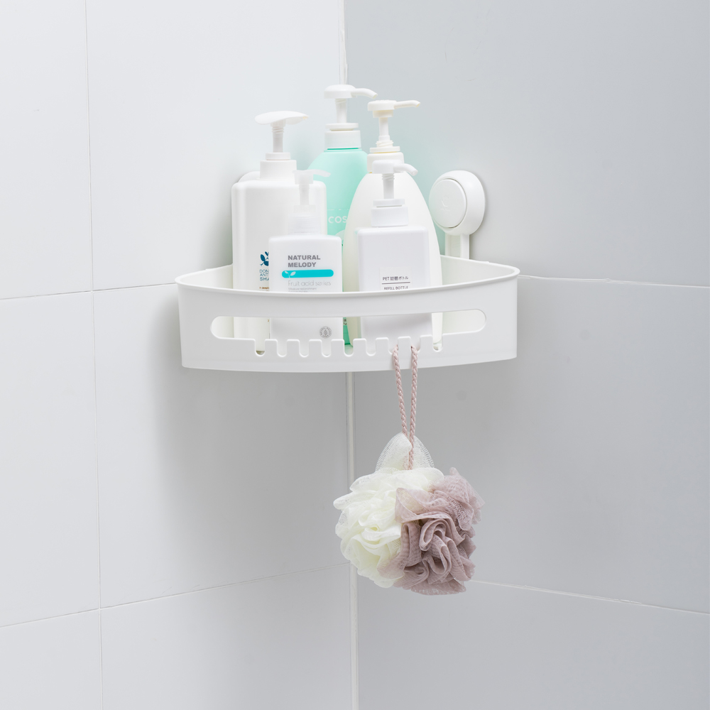 Кошик Aquatica s42 на вакуумних присосках кутовий 255×255×105 мм