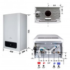 Котел газовый Thermo Alliance EWA 24 кВт (Двухконтурный,Condensing)
