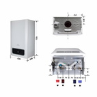 Котел газовий Thermo Alliance Ewa System 24 кВт (одноконтурний, конденсаційний)