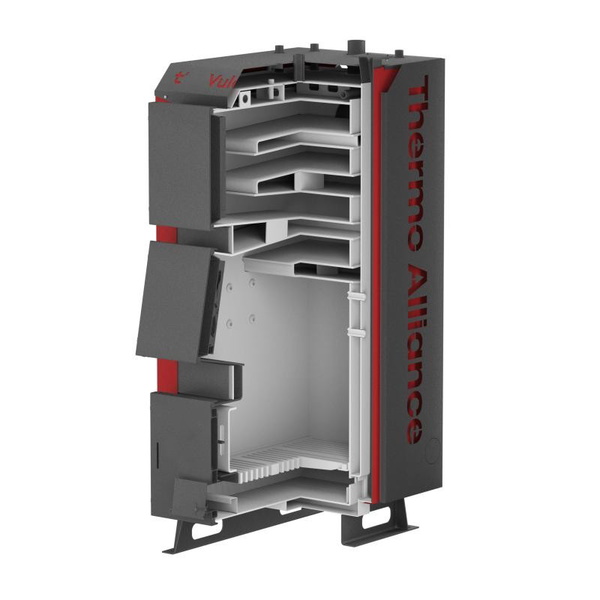 Котел твердотопливный стальной Thermo Alliance Vulcan V 5.0 SF 15
