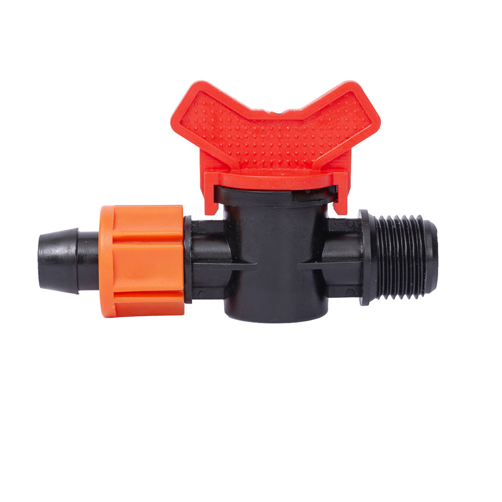 Кран Flora для крапельної стрічки Ø16 мм з/р 1/2"