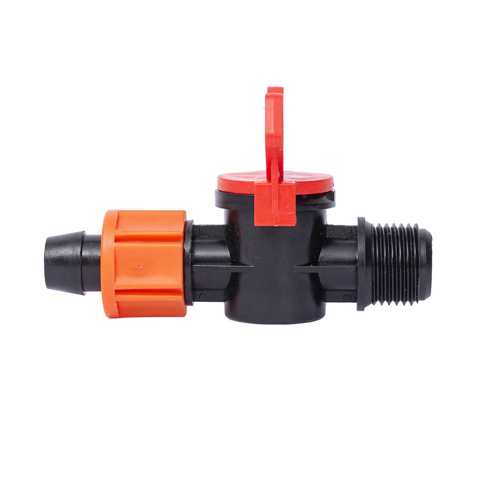 Кран Flora для крапельної стрічки Ø16 мм з/р 1/2"