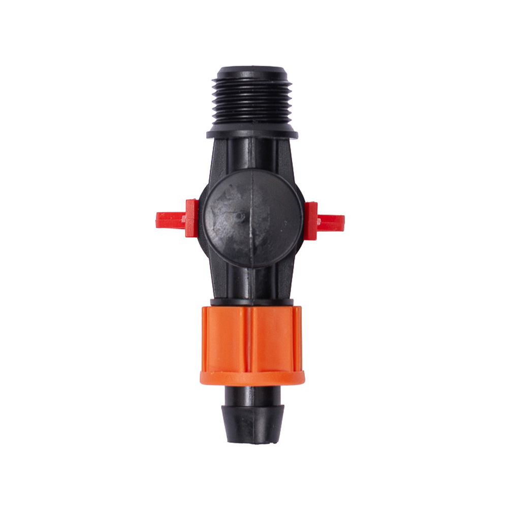 Кран Flora для крапельної стрічки Ø16 мм з/р 1/2"