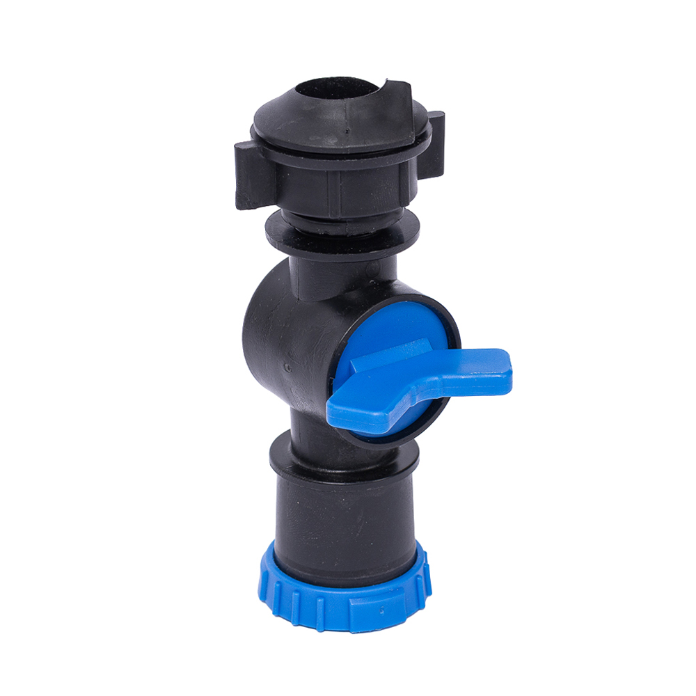 Кран Flora для крапельної стрічки "туман" Ø32 мм