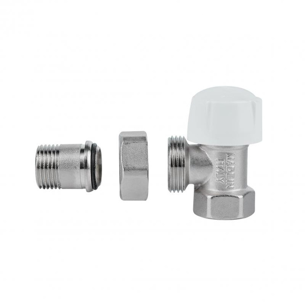 Кран радіаторний Icma 1/2" 28 х 1,5 кутовий (№774)