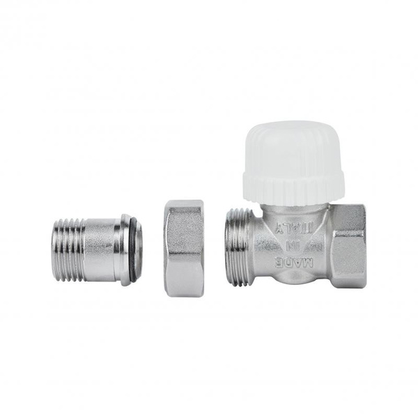 Кран радиаторный Icma 1/2" 28 х 1,5 прямой (№775)