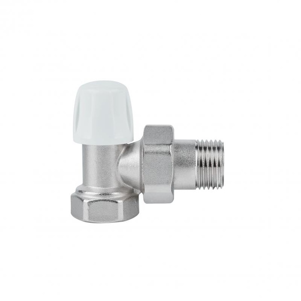 Кран радіаторний Icma 1/2" кутовий без ручки (№805)