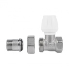 Кран радиаторный Icma 1/2" прямой (№813)