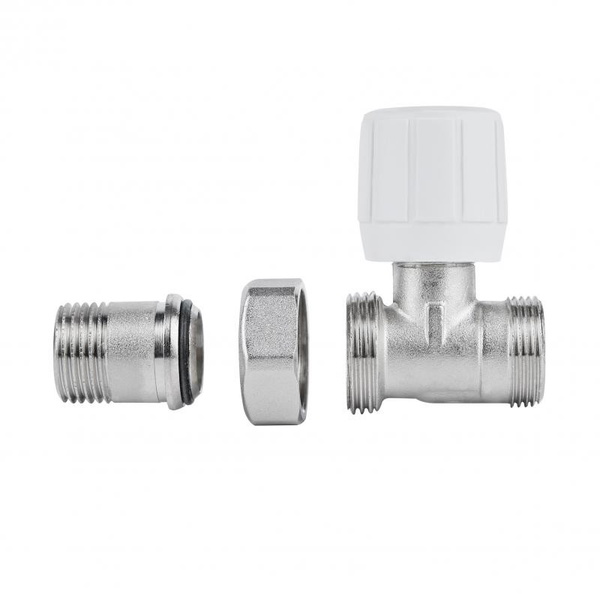 Кран радіаторний Icma 1/2" прямий під фітинг (№828)