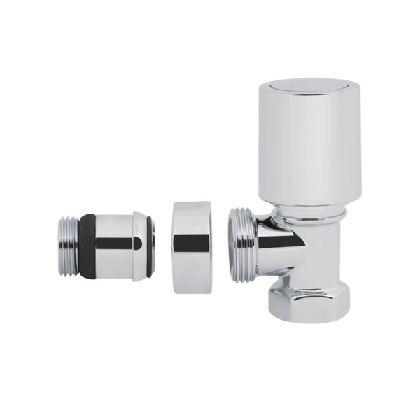 Кран радиаторный Icma 1/2" с антипротечкой угловой (№1112)