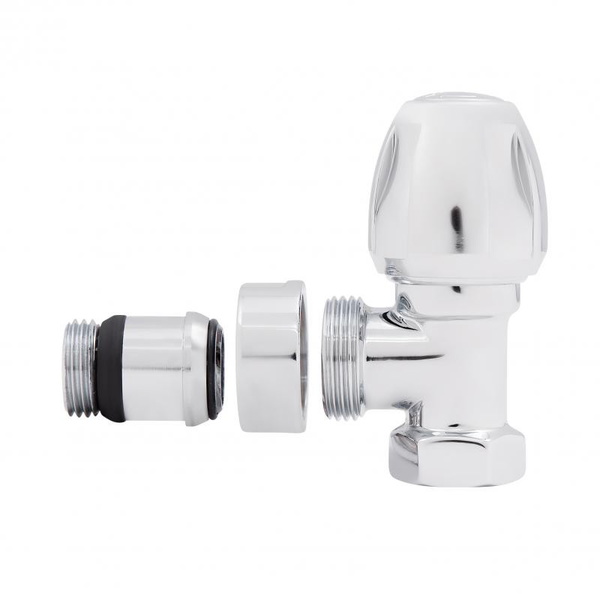 Кран радиаторный Icma 1/2" с антипротечкой угловой (№1116)