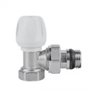 Кран радиаторный Icma 1/2" с антипротечкой угловой (№803+940)