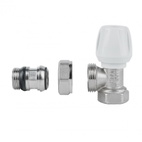 Кран радиаторный Icma 1/2" с антипротечкой угловой (№803+940)