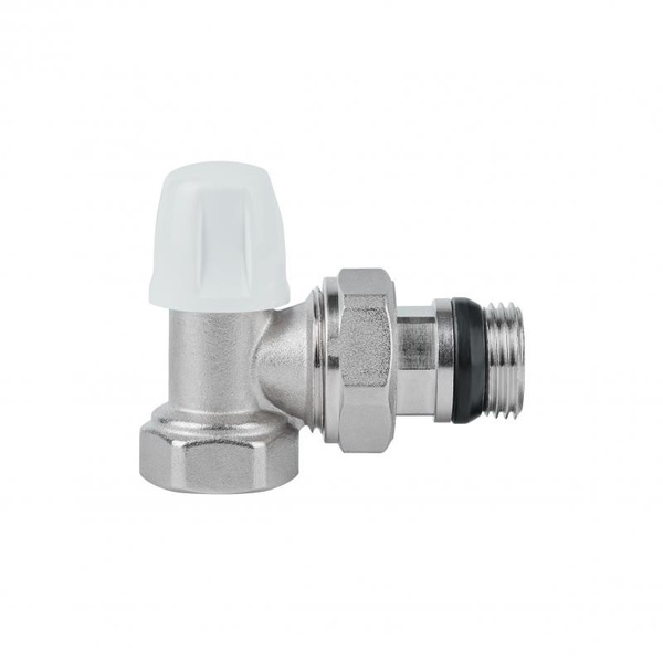 Кран радиаторный Icma 1/2" с антипротечкой угловой без ручки (№805+940)