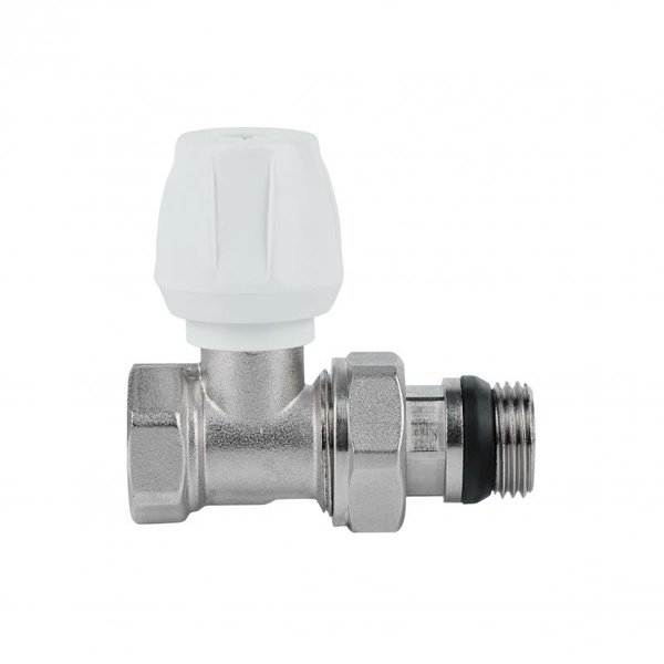 Кран радиаторный Icma 1/2" с антипротечкой прямой (№813+940)