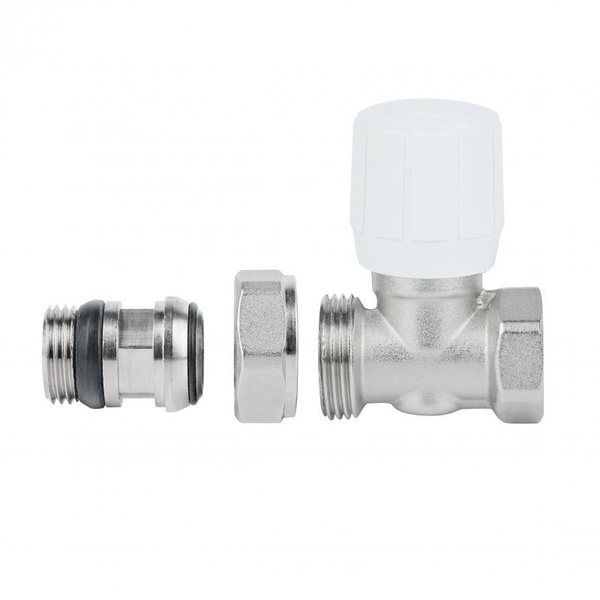 Кран радіаторний Icma 1/2" з антипротіканням прямий (№954)