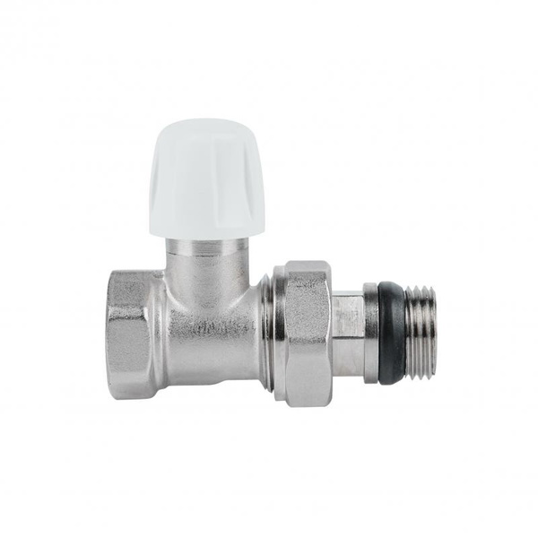 Кран радиаторный Icma 1/2" с антипротечкой прямой, без ручки (№815+940)