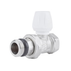 Кран радиаторный Icma 3/4" с антипротечкой прямой (№813+940)