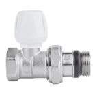 Кран радиаторный Icma 3/4" с антипротечкой прямой (№813+940)