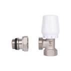 Кран радиаторный Thermo Alliance Base 1/2" ВН с антипротечкой угловой (SD228W15)