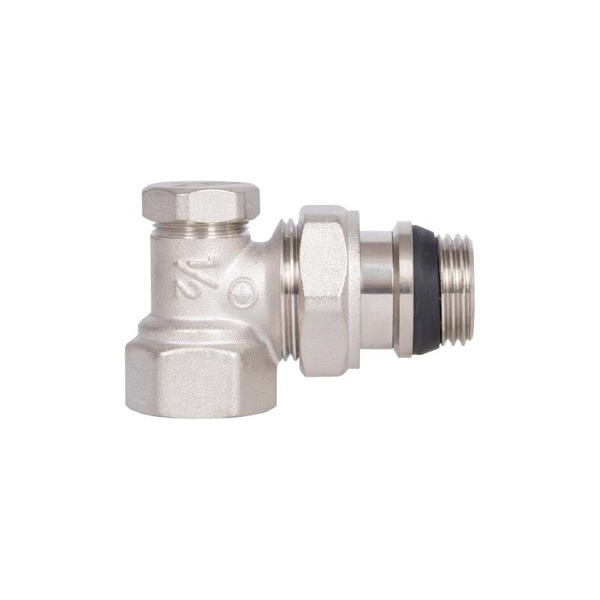 Кран радиаторный Thermo Alliance Base 1/2" ВН с антипротечкой угловой (SD229W15)