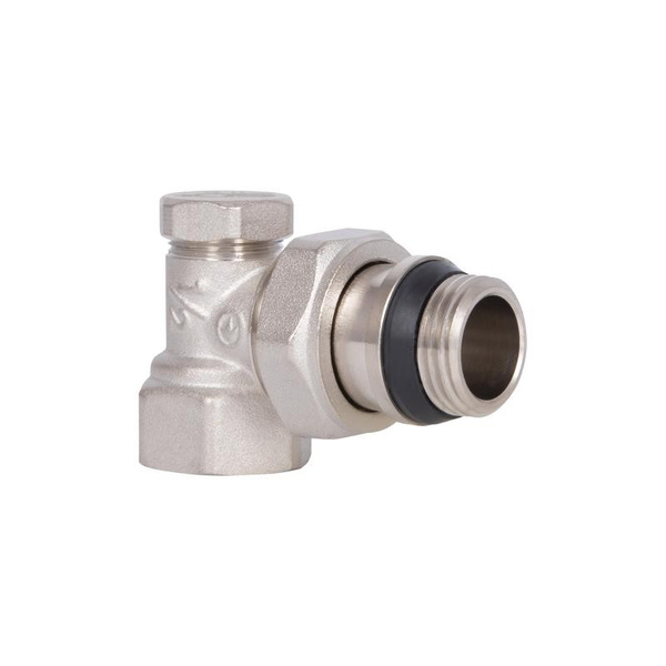 Кран радиаторный Thermo Alliance Base 1/2" ВН с антипротечкой угловой (SD229W15)
