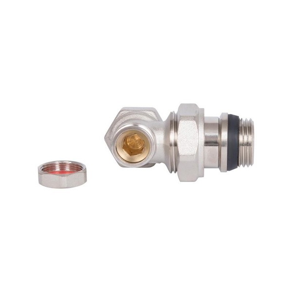 Кран радиаторный Thermo Alliance Base 1/2" ВН с антипротечкой угловой (SD229W15)