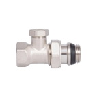Кран радіаторний Thermo Alliance Base 1/2" ВЗ з антипротіканням прямий (SD227W15)