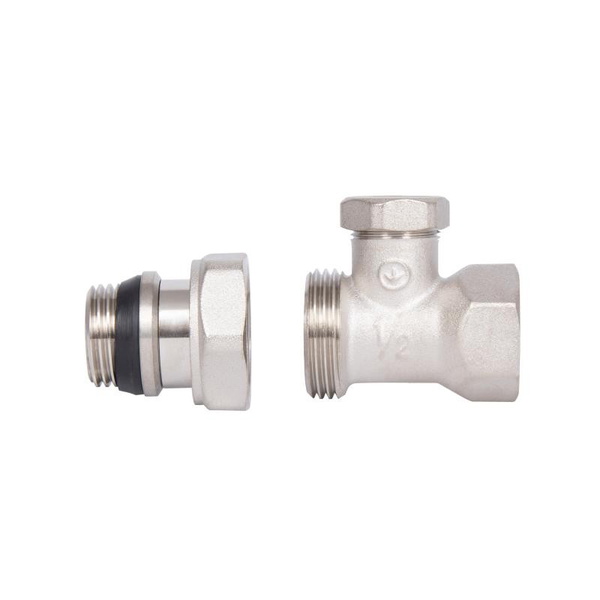 Кран радіаторний Thermo Alliance Base 1/2" ВЗ з антипротіканням прямий (SD227W15)