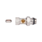 Кран радіаторний Thermo Alliance Base 1/2" ВЗ з антипротіканням прямий (SD227W15)