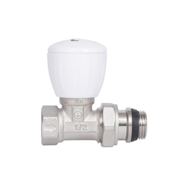 Кран радиаторный Thermo Alliance Standart Powerful 1/2" ВН с антипротечкой прямой SF230W15 (SF230W15)
