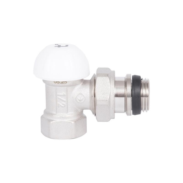 Кран радиаторный Thermo Alliance Standart Powerful 1/2" с антипротечкой угловой (SF233W15)
