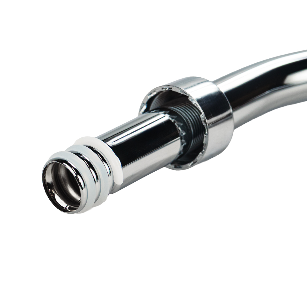 Кран-водонагрівач проточний для кухні Aquatica s96 3.3кВт вилив вухо на гайці з дисплеєм і термостатом